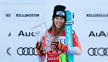 VIDEO: Líderka Svetového pohára baví fanúšikov. Premiérový triumf oslávila originálnym spôsobom
