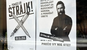 Nespokojní učitelia odovzdali vláde a parlamentu pokarhanie