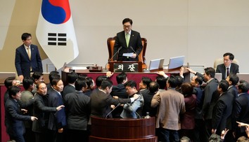 Juhokórejský parlament odhlasoval návrh na odvolanie prezidenta