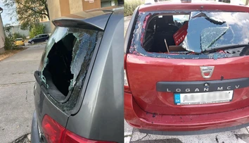 FOTO: V Košiciach vyčíňajú rozbíjači okien. Polícia už eviduje viacero prípadov