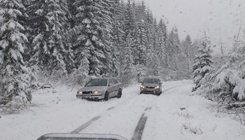 Nový rekord v počasí: V Oravskej Lesnej napadlo osem centimetrov snehu