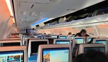 VIDEO: Panika počas letu FlyDubai. Nové zábery zachytávajú moment, keď sa ľudia dozvedeli, že stroj nikto neriadi