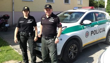Púchovskí policajti zachránili 11-mesačnú Dorotku