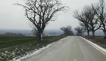 Cestu do Malých Ripnian lemujú desiatky hákových krížov