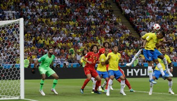 Do semifinále postupujú aj Belgičania, Brazíliu porazili 2:1