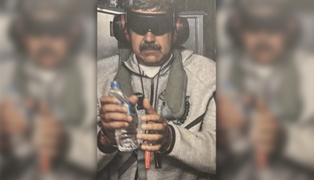 VIDEO: Maduro v putách a pod policajným dohľadom. Prvý raz prehovoril