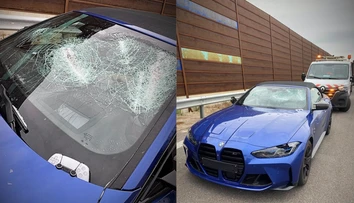 Scéna ako z videohry. Vodič na diaľnici pri Bratislave rozbíjal obuškom požičané BMW
