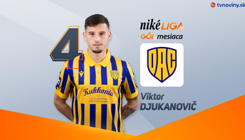 VIDEO: Jemný dotyk a nádherná rana do šibenice. Útočník Dunajskej Stredy kandidátom na Gól mesiaca