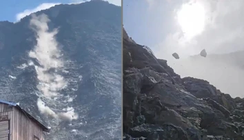 VIDEO: Myslel si, že je s ním koniec. Mladý horolezec prežil peklo v „koridore smrti“ na Mont Blancu