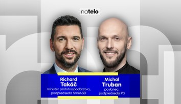 Hosťami relácie Na telo boli Richard Takáč a Michal Truban