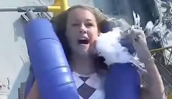 VIDEO: Jazda na horskej dráhe priniesla nečakaný moment. Dievča (13) dostalo „facku“ od čajky