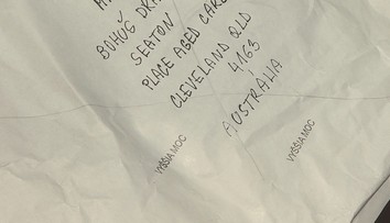 Poslali list do Austrálie, obálka sa im vrátila s pečiatkou "vyššia moc"