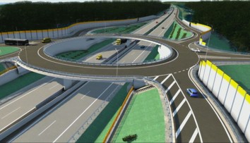 Diaľničná križovatka ako z budúcnosti: Na západe Slovenska vyrastie „kruháč v oblakoch“