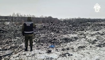 Rusko je pripravené vydať Ukrajine telá obetí pádu lietadla Il-76, tvrdí ruská ombudsmanka