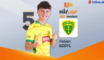 VIDEO: Nádherný gól pri tesnom triumfe. Poputuje Gól mesiaca do Žiliny?