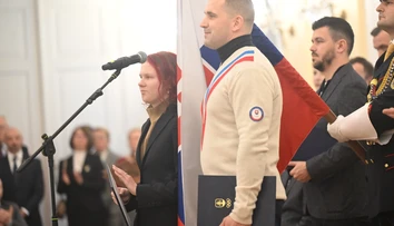 Slovenskí športovci zložili olympijský sľub u prezidenta Petra Pellegriniho