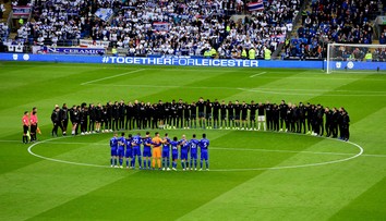 VIDEO: Leicester nastúpil na prvý zápas po tragickej smrti majiteľa. Zábery vás dojmú