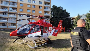 Výbuch v garáži v Trnave si vyžiadal zranených. Pre dvoch mužov v kritickom stave prileteli vrtuľníky