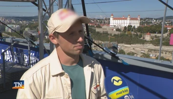 Padne na Slovensku svetový rekord? Majster sveta chce pol dňa chodiť na lane vo výške 100 metrov