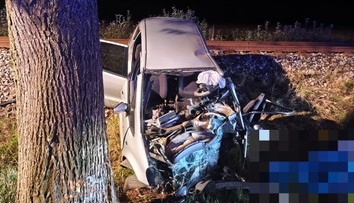 Tragédia na východe Slovenska. Život mladého vodiča vyhasol po silnom náraze do stromu