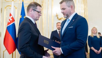 Prezident Peter Pellegrini prijal demisiu Petra Kmeca