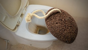 Žena bola zúfalá zo špinavého WC. Pomohla si kameňom, ktorý máte možno doma z dovolenky