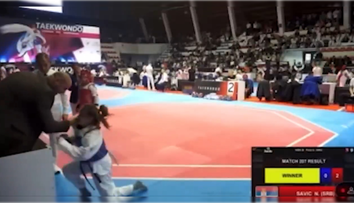 VIDEO: Európskym šampionátom otriasol škandál. Otec napadol len osemročnú dcéru