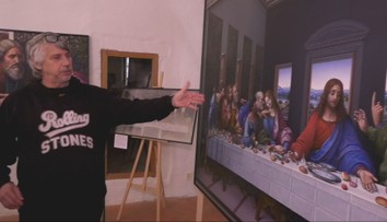 Rekonštrukcia Poslednej večere mu trvala celé roky – postupoval milimeter po milimetri. Obraz si môžete pozrieť aj vy