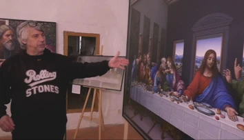 Rekonštrukcia Poslednej večere mu trvala celé roky – postupoval milimeter po milimetri. Obraz si môžete pozrieť aj vy