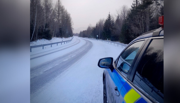 Husté sneženie a silný vietor komplikujú dopravu. Pri Poprade zatvorili cestu