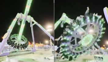 VIDEO: Desivý incident v zábavnom parku. Po rozlomení ramena kolotoča sa zranilo najmenej 23 ľudí