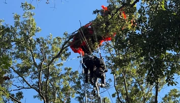 Tandemový zoskok sa skončil tragédiou. Inštruktor sa oddelil od klienta a zomrel po páde do lesa