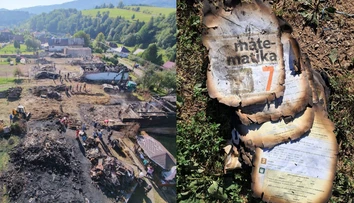 FOTO: Po ničivom požiari zostalo spálenisko. O pár dní ukázali Slováci obrovskú solidaritu