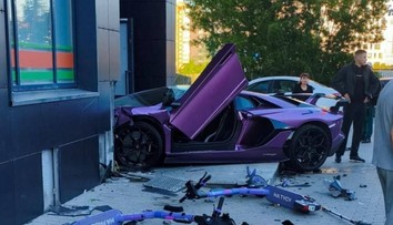 VIDEO: Obraz dnešného Ruska v jednej nehode. Syn miliardára v Lamborghini zrazil kriminálnika z frontu