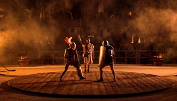 FOTO: Airbnb chce organizovať gladiátorské zápasy svojich hostí v rímskom Koloseu. Historici sa búria