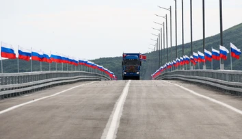 FOTO+VIDEO: Ďalší krok k zbližovaniu Ruska a KĽDR. Otvorili prvý cestný most medzi krajinami