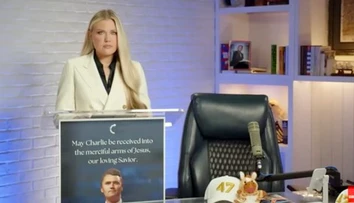 VIDEO: Vdova po zavraždenom Kirkovi sa prihovorila verejnosti. „Jeho hlas nikdy nezanikne“