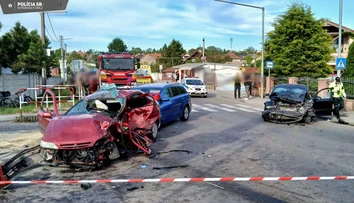 Tragická zrážka pri Nitre: Mŕtvy a päť zranených, z toho jedna žena vážne (FOTO)