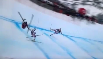 Sériu hororových pádov v Kitzbüheli uzavrel Svindal, pretek ukončili predčasne