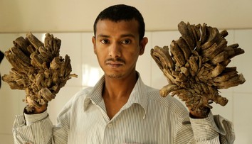 Stromový muž má nádej. Už mu odstránili 5 kíl bradavíc