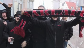 Futbalový gigant AC Miláno v Bratislave. Fanklub jedného z najlepších tímov zaplnil svoj sektor na Tehelnom poli