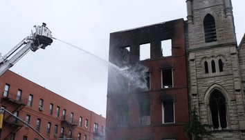 Požiar zničil kostol v newyorskom Manhattane