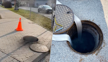 VIDEO: V Trnave vystreľovali kanalizačné poklopy a šíril sa z nich dym. Zasahovať museli hasiči