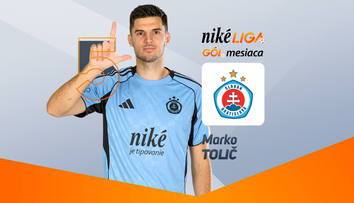 VIDEO: Chybu stopéra dokonale využil. Kandidátom na Gól mesiaca je aj opora Slovana