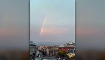 Nad Bratislavou sa ráno objavil zvláštny úkaz. Mnohí si mohli myslieť, že ide o dúhu