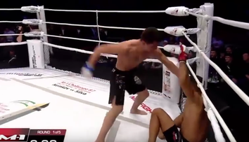 VIDEO: Slovenský MMA šampión v ringu dlho nevydržal. Od Rusa dostal KO v prvom kole