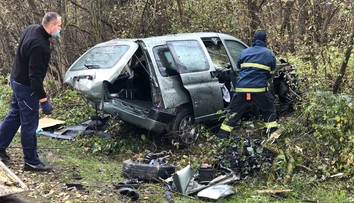 Vodič zázrakom prežil 15-metrový pád z mosta v Mojšovej Lúčke