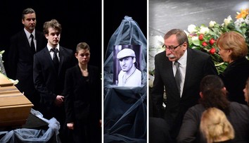 Zedníček (68) pochoval synovca Jakuba (†27). Poslednú rozlúčku museli prerušiť