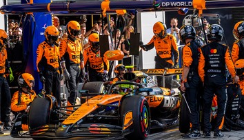 Verstappen stavil na mäkké pneumatiky, Antonellimu nestačilo ani kariérne maximum. Sao Paulo ovládol Norris