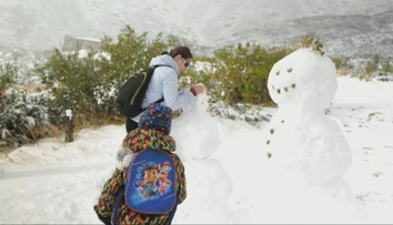 VIDEO: Prví snehuliaci už stoja. V Tatrách sa poriadne ochladilo